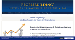 Desktop Screenshot of peoplebuilding.de
