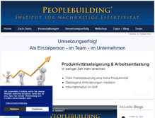 Tablet Screenshot of peoplebuilding.de