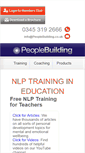 Mobile Screenshot of peoplebuilding.co.uk