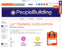 Tablet Screenshot of peoplebuilding.co.uk